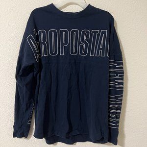 Aeropostale navy sweatshirt-M